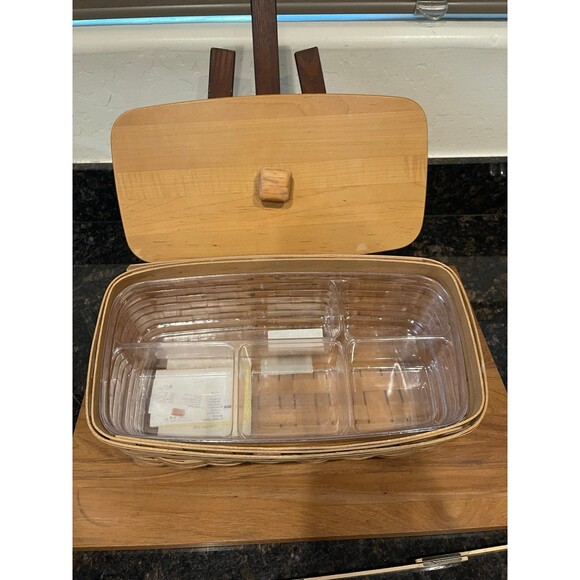 Vintage Longaberger Vanity Basket 2003 - Picture 2 of 9